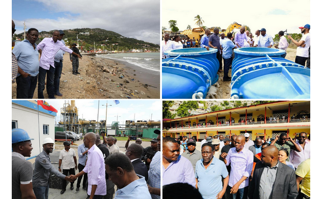 Le Président Jovenel Moise en tournée dans le Nord d’Haïti, le weekend écoulé